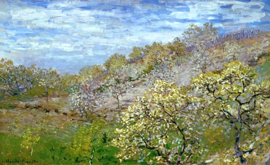  Claude Monet - Árboles en Retoño
