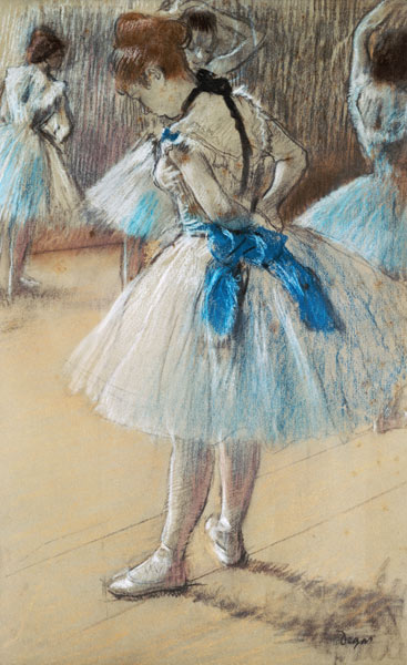  Edgar Degas - Dancer (pastel)