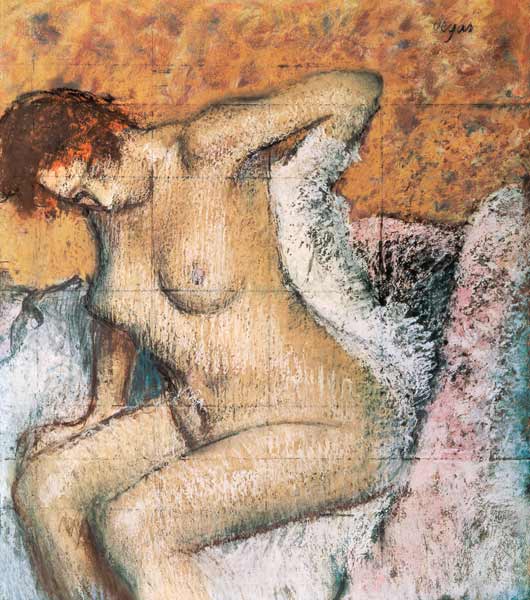 Edgar Degas - After the Bath