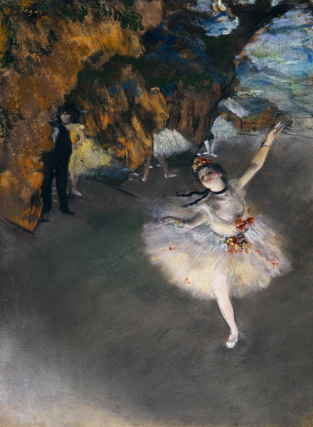  Edgar Degas - The Star, or Dancer on the stage