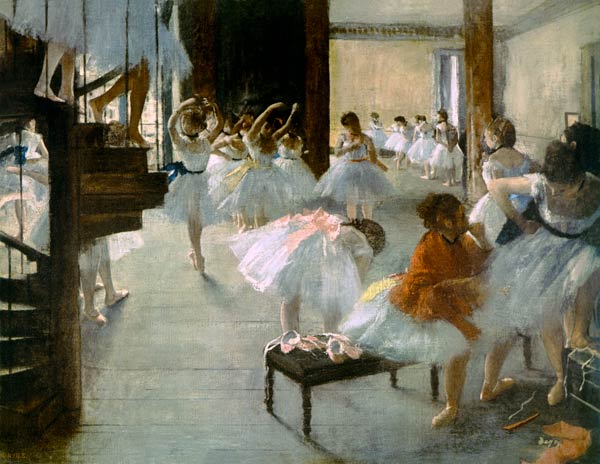  Edgar Degas - Escuela de Ballet