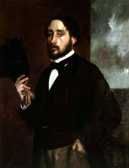  Edgar Degas - Self portrait