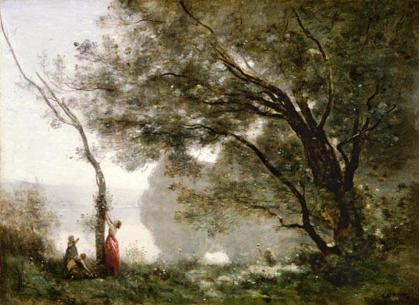  Jean-Baptiste-Camille Corot - Memoria de Mortefontaine