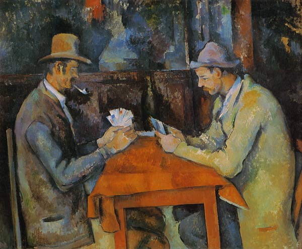 Titulo de la imágen Paul Cézanne - Card-player