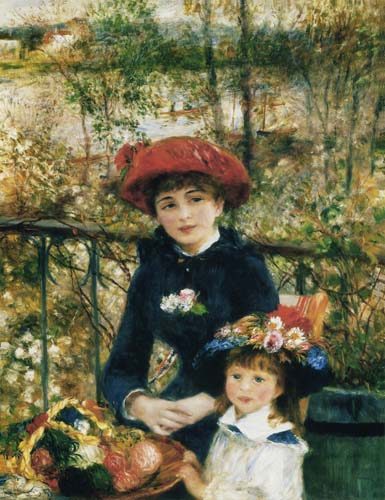  Pierre-Auguste Renoir - On the terrace