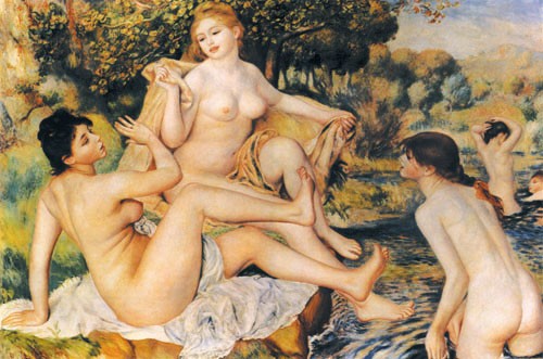  Pierre-Auguste Renoir - II taking a bath