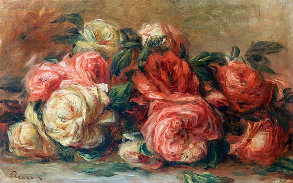  Pierre-Auguste Renoir - Discarded Roses