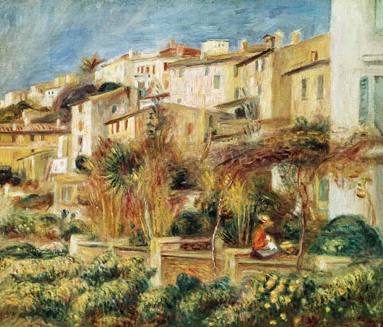  Pierre-Auguste Renoir - Terrace en Cagnes.