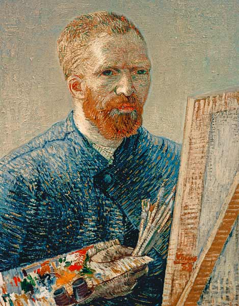  Vincent Van Gogh - Van Gogh / Self-portrait / 1888
