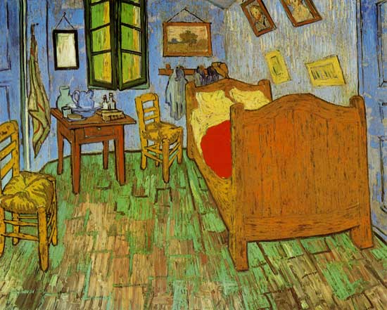  Vincent Van Gogh - Van Gogh's Bedroom at Arles