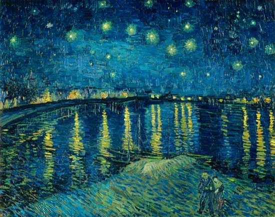  Vincent Van Gogh - Noche estrellada