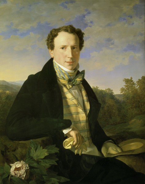Retrato de Ferdinand Georg Waldmüller