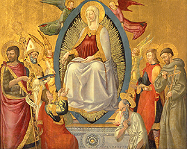 Die Himmelfahrt Mariae de Neri di Bicci