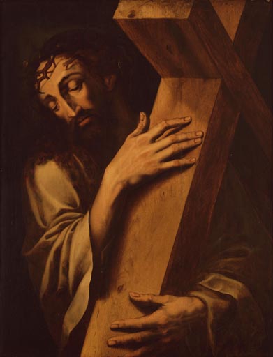 Christus mit dem Kreuz de Luis de Morales