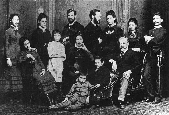 The Freud Family, c.1876 de Austrian Photographer