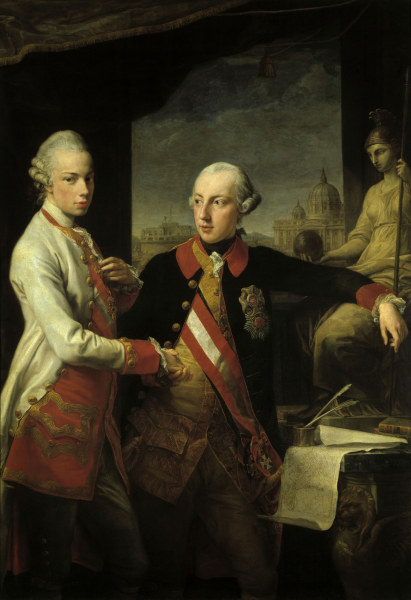 Joseph II , Leopold II de Batoni