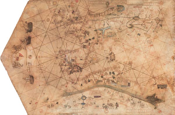 Portolan Chart , Old World de Beccarcio