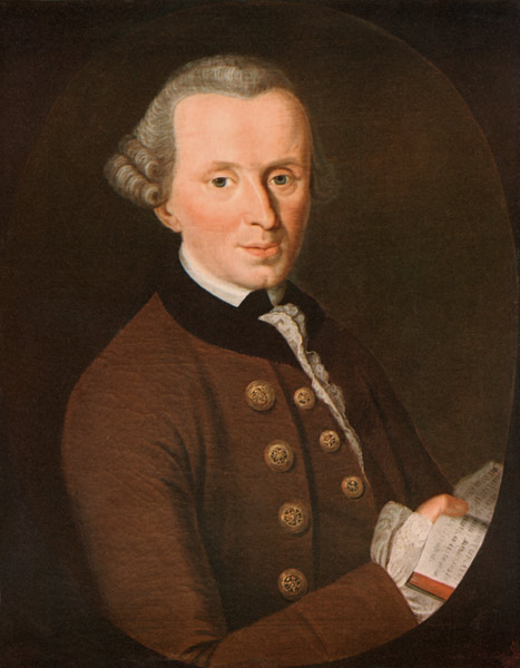 Kant, Immanuel , Portrait de Becker