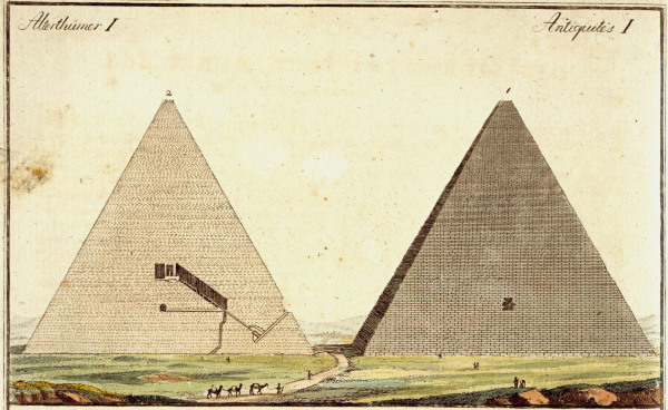 Giza , Pyramids de Bertuch