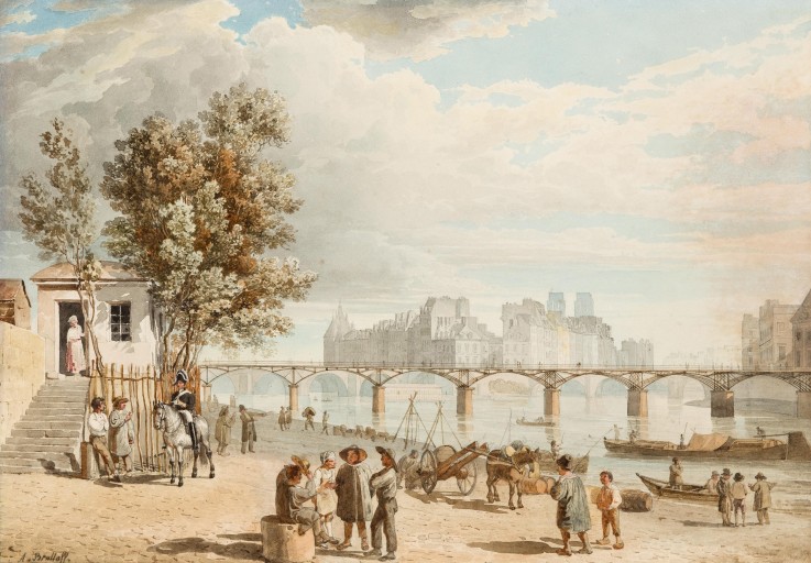 View of Paris de Brüllow