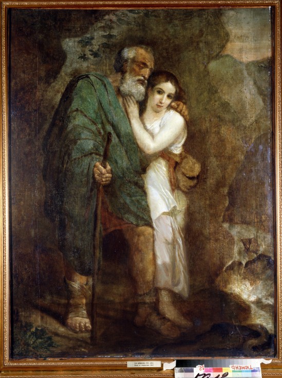 Oedipus and Antigone de Brüllow