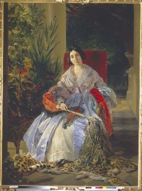 Portrait of Princess Elizaveta Pavlovna Saltykova