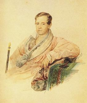 Portrait of the Diplomat Sergey I. Turgenev (1792-1827)