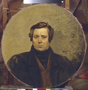 Portrait of the author Vasily Ivanovich Orlov (1792-1860)
