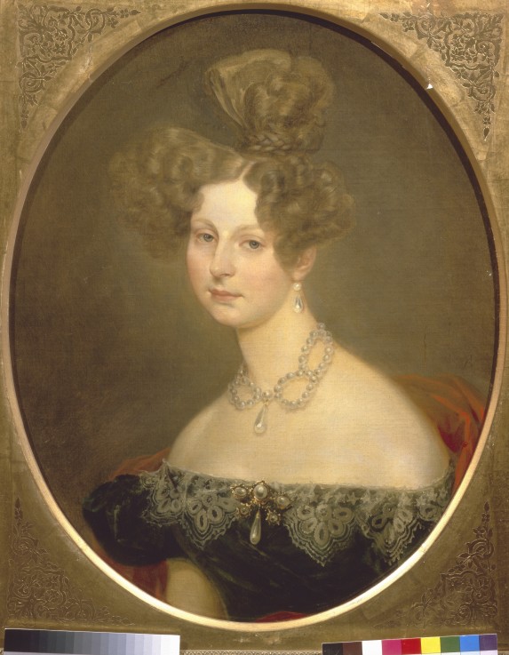 Princess Friederike Charlotte Marie of Württemberg (1807-1873), Grand Duchess Elena Pavlovna of Russ de Brüllow