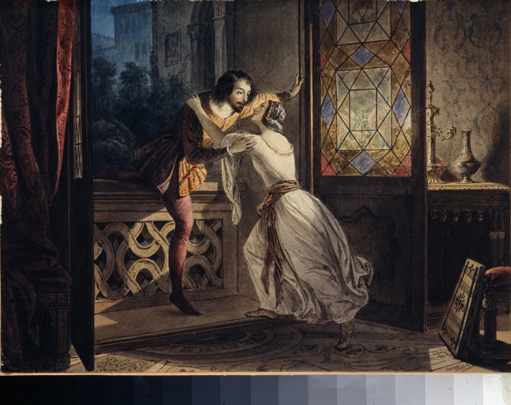 Romeo and Juliet de Brüllow