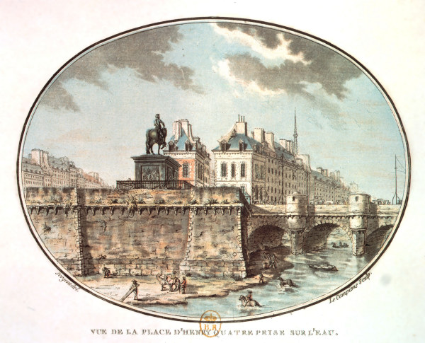 Paris, Pont Neuf , Campion after Sergent de Campion