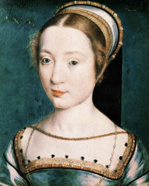 Female portrait (Portrait of Queen Claude?) de Corneille de Lyon