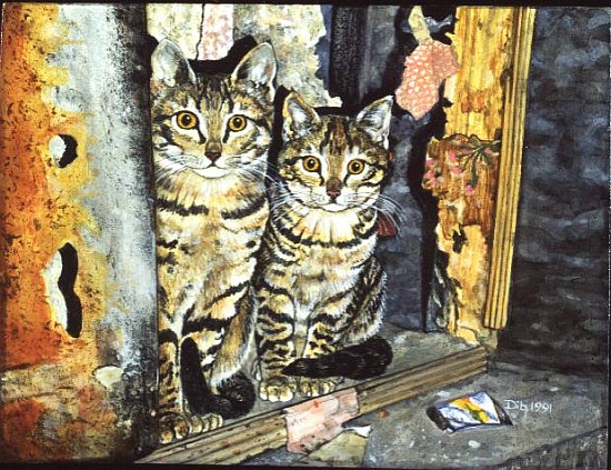 Konstantinopel Market-Cats  de Ditz 