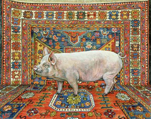Singleton Carpet Pig  de Ditz 