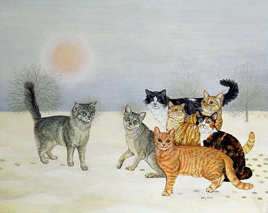 Winter-Cats  de Ditz 