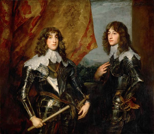 Prince Charles Louis and Rupert , Dyck de Dyck