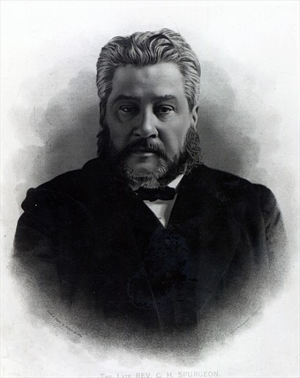 Reverend Charles Haddon Spurgeon, after a photograph by Elliot & Fry de Elliott