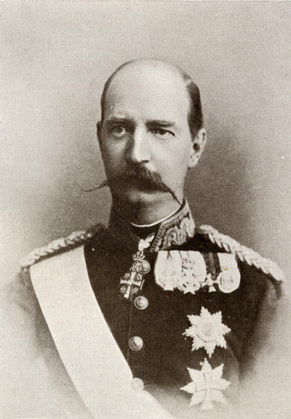 George I, King of Greece, from ''The Year 1912'', published London, 1913 (b/w photo)  de English Photographer