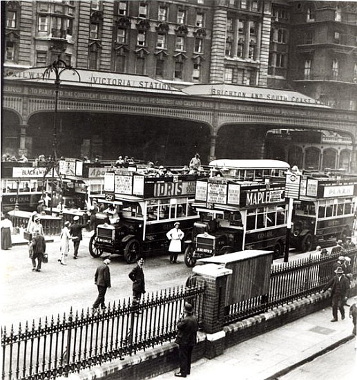 Victoria Station, 1920s de English Photographer