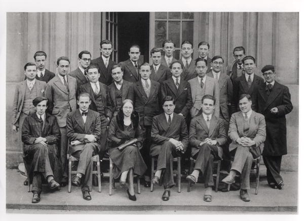 Graduating class of the Ecole Normale Superieure, Paris, 1931 (b/w photo)  de French Photographer