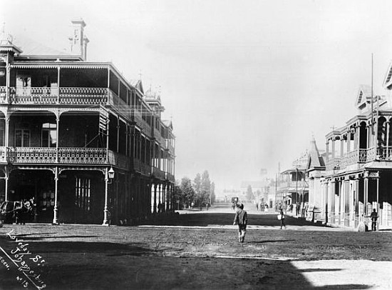 View of Johannesburg, c.1900 de French Photographer
