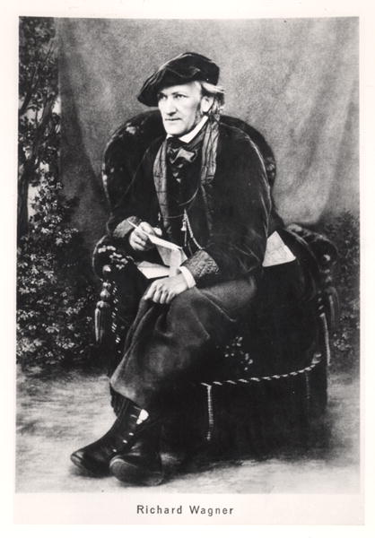 Richard Wagner (1813-1883) (b/w photo)  de German Photographer