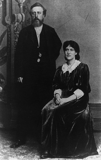 Wilhelm Liebknecht and Eleanor Aveling in America de German Photographer