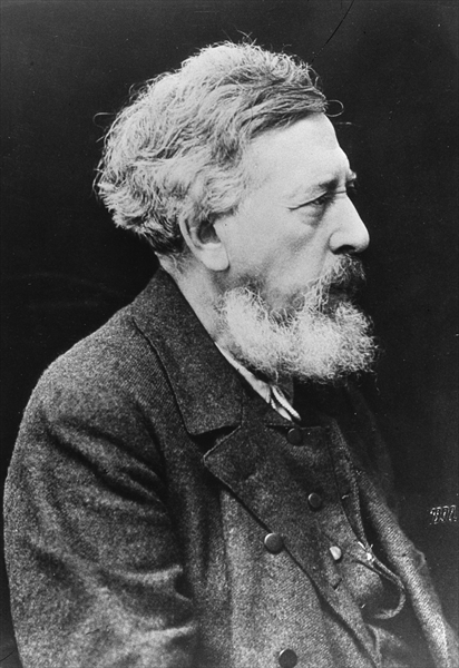 Wilhelm Liebknecht (b/w photo)  de German Photographer