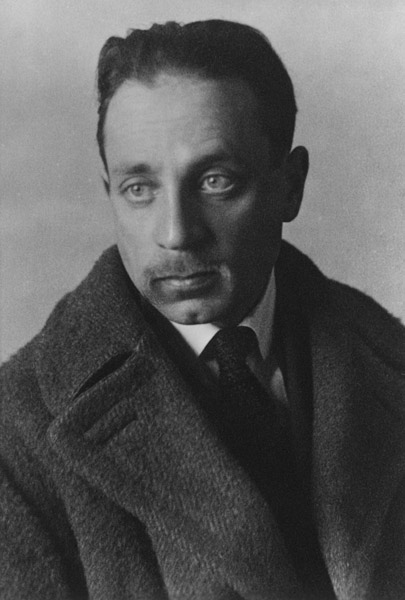 Rainer Maria Rilke (b/w photo)  de German Photographer (20th Century)