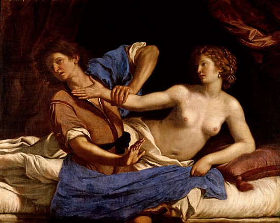 Joseph and the Wife of Potiphar, c.1649 de Guercino (Giovanni Francesco Barbieri)