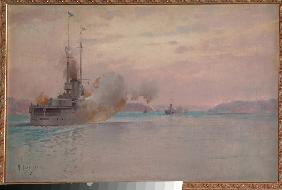 The Russian naval bombardment of the Bosphorus