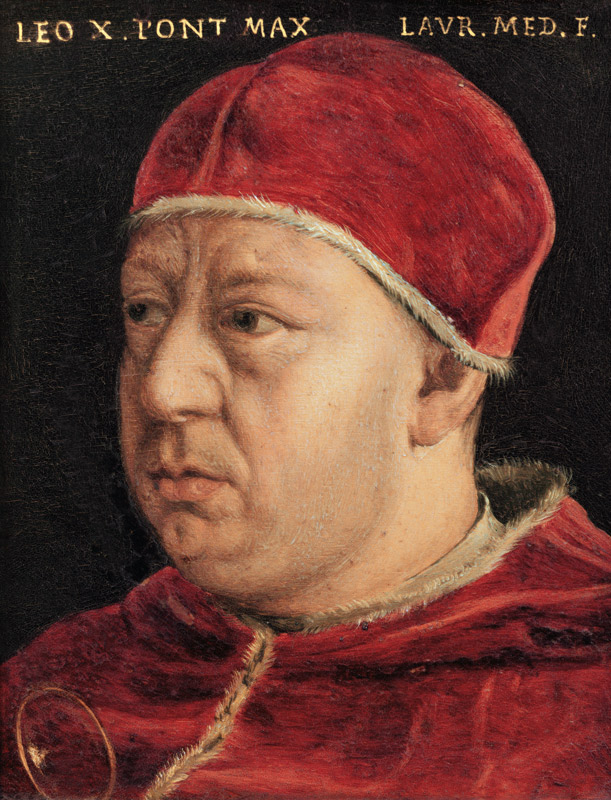 Portrait of Leo X de Italian School