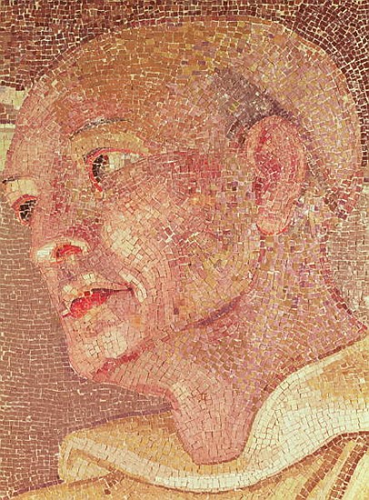 St. Bernard of Clairvaux (c.1090-1153) from the Crypt of St. Peter de Italian School