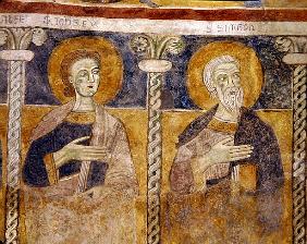 Detail of St. John the Evangelist and St. Simon